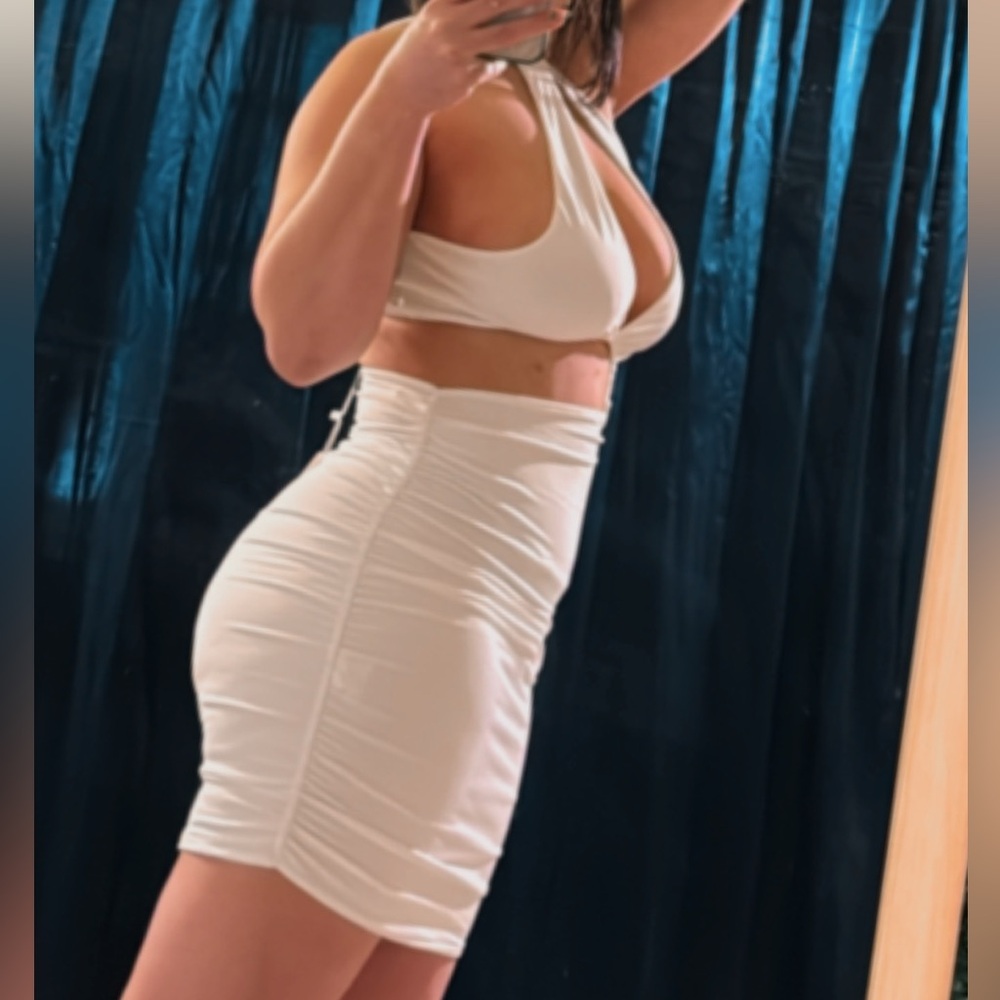 Maui’s Sexy Shoulder Dress Spandex Lady Women - Picture 15 of 16